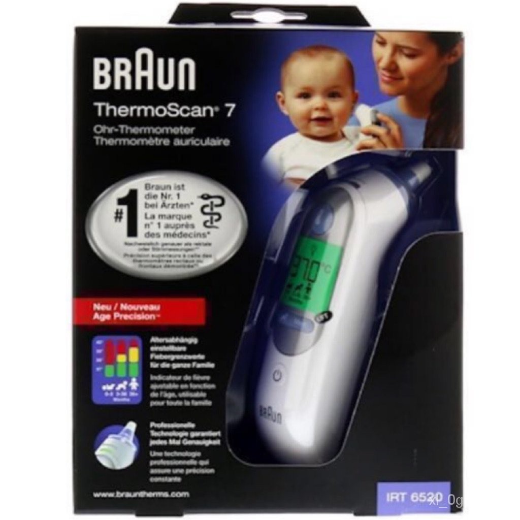 Braun Thermoscan 7 IRT6520 digital ear thermometer