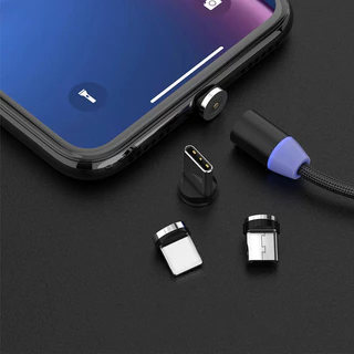 ปลั๊กสายแม่เหล็ก Magnetic Cable Tip Micro USB Magnetic Charger Cable ปลั๊ก Type C สายแม่เหล็ก