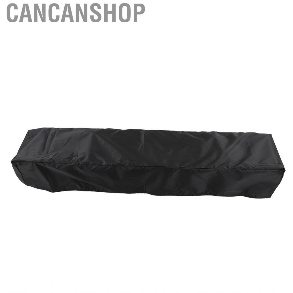 Cancanshop Piano Keyboard Dust Cover Waterproof Breathable Stretchy Black Electric QT