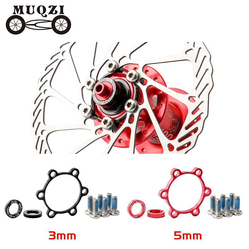 Muqzi สําหรับ Boost จักรยาน Hub อะแดปเตอร์ด้านหน้า 100 ถึง 110 มม.ด้านหลัง 142 ถึง 148 มม.จักรยาน Hub Conversion เครื่องซักผ้า Spacer