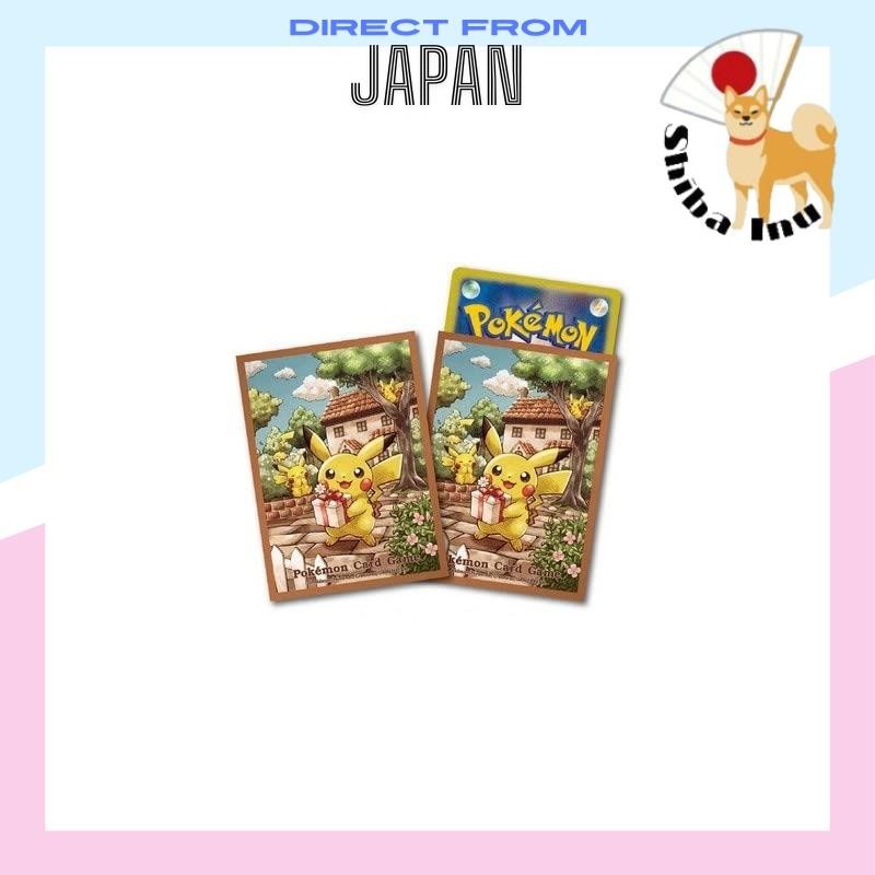 【Direct from Japan】Pokemon TCG 64ct Card Sleeve Deck Shield Pikachu's Gift
Pokemon TCG 64ct Card Sleeve Deck Shield featuring Pikachu. Great gift idea for Pokemon fans.