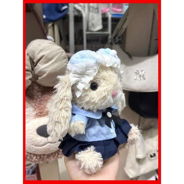 ชุดตุ๊กตา 20cm 10cm Jellycat เสื้อผ้าตุ๊กตา yummy กระต่ายน้อยลูกหมูหยิกลูกสุนัขชุดเด็กผ้าปิดตาชุดชุดนอน