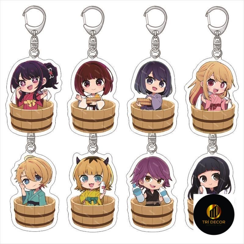 OSHI NO KO I push Oshi no Ko ชุดว่ายน้ํา Keyclasp Shinano Ai จี้อะคริลิค