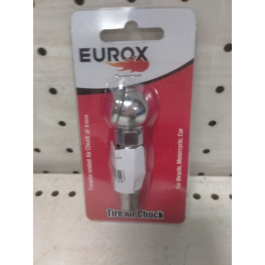 EUROX  หัวเติมลมสั้น หัวกลม ยี่ห้อEUROX ของแท้ 100% หัวเติมลมสั้น หัวกลม ยี่ห้อEUROX ของแท้ 100%