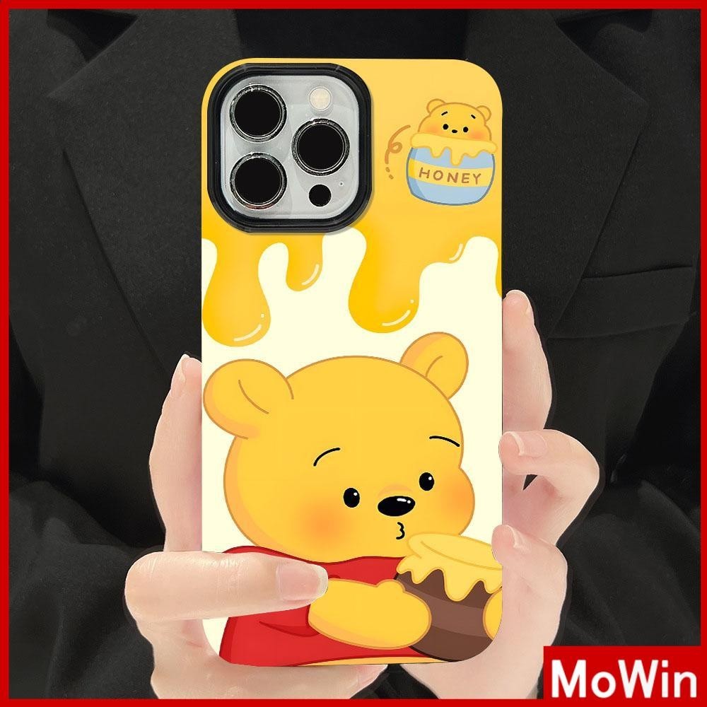 Mowin - เข้ากันได้สำหรับ 15 เคสไอโฟน11 เคส iphone 11 สำหรับ 14 Pro Max เคส iPhone สีดำเงา TPU เคสอ่อ