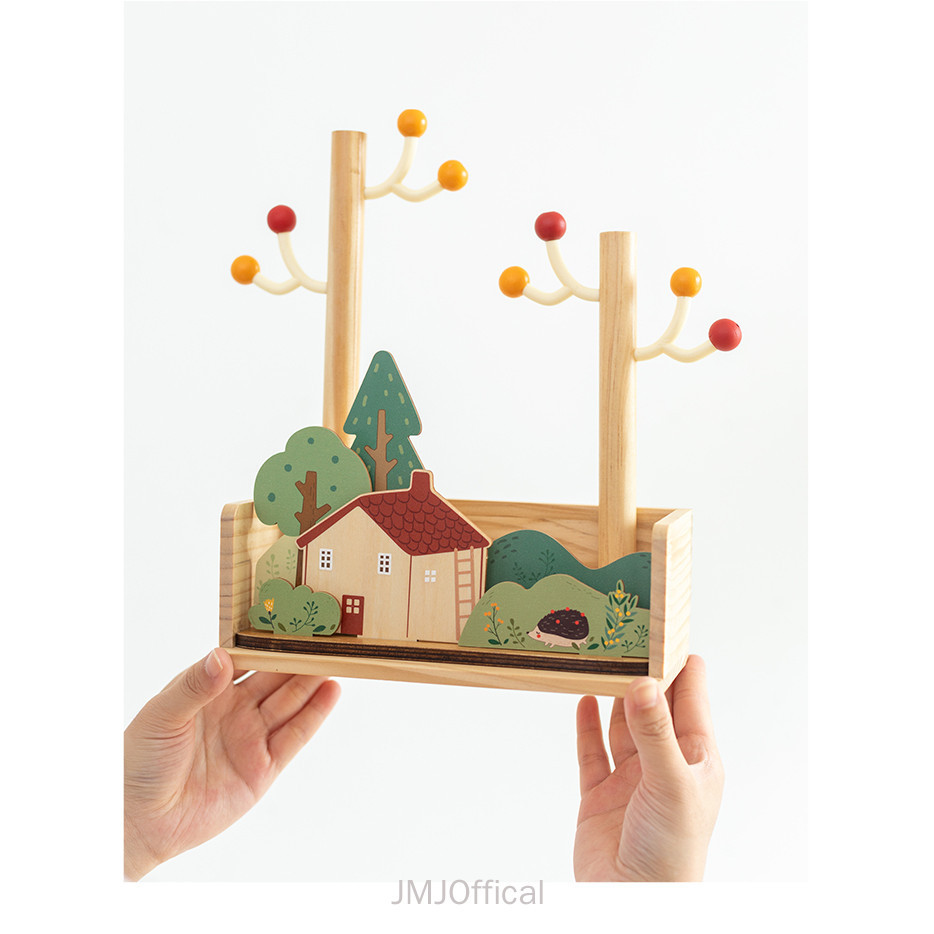 ตะขอกุญแจโต๊ะข้างเตียงชั้นเก็บเครื่องสําอางการควบคุมระยะไกลขนาดเล็กหน้ากากการจัดเก็บขนมขบเคี้ยวชั้นวางเครื่องประดับ - รูปที่ 2