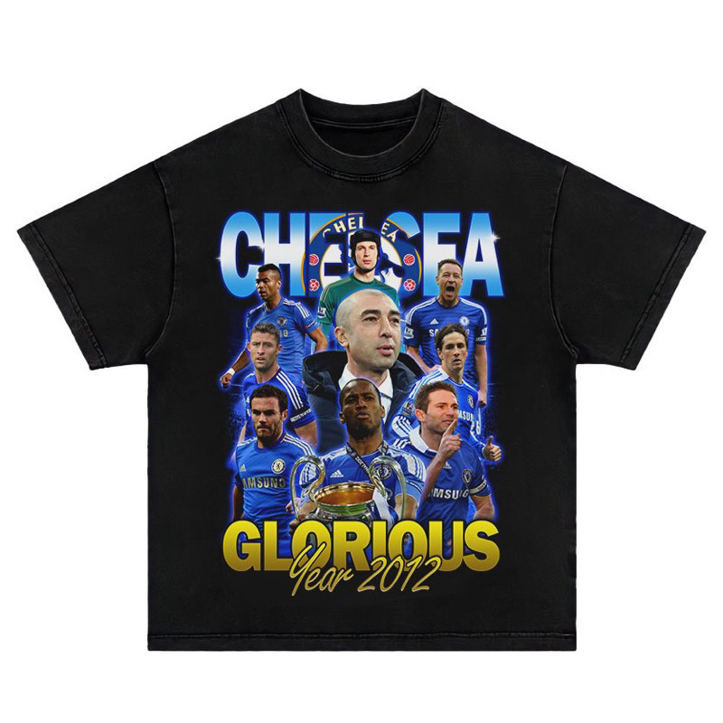 2024tshirt oversize chelsea bootleg hitam