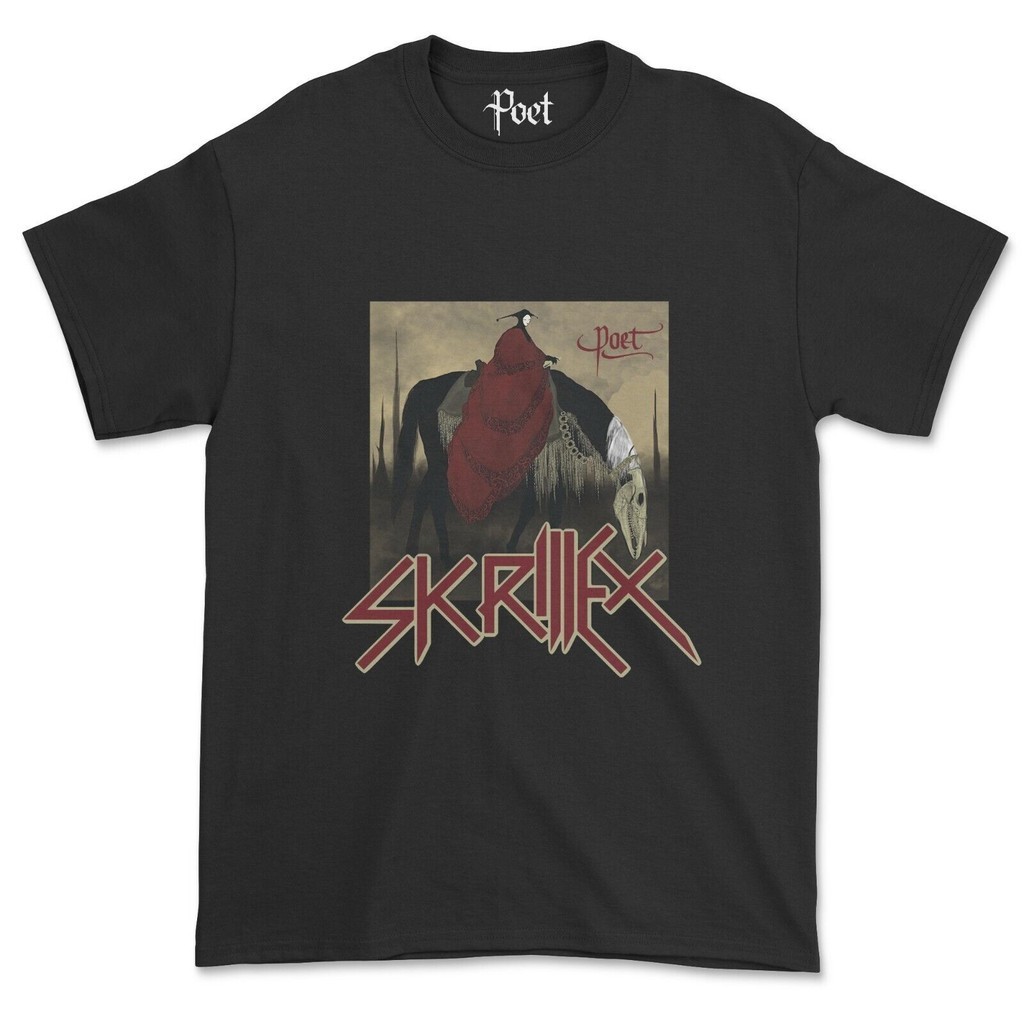 Skrillex เสื้อยืด Quest สําหรับ Fire Dj เพลงอิเล็กทรอนิกส์ Dubstep Fred Again Drum