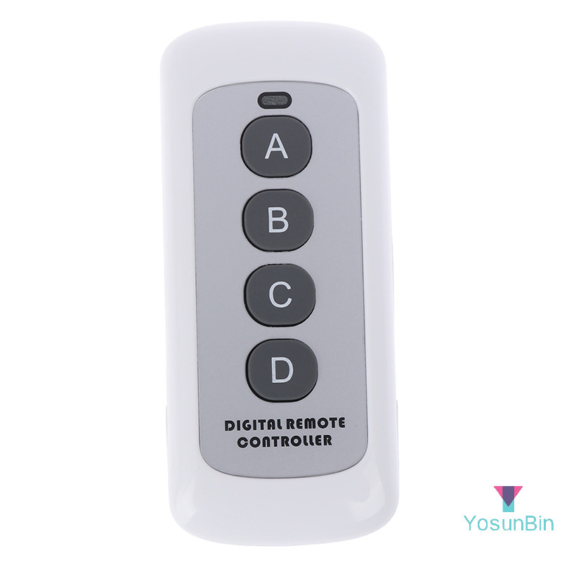 YosunBin] 1 PC 433MHz 4 ปุ่ม EV1527 รหัสรีโมทคอนโทรลเครื่องส่งสัญญาณคีย์ไร้สายใหม่