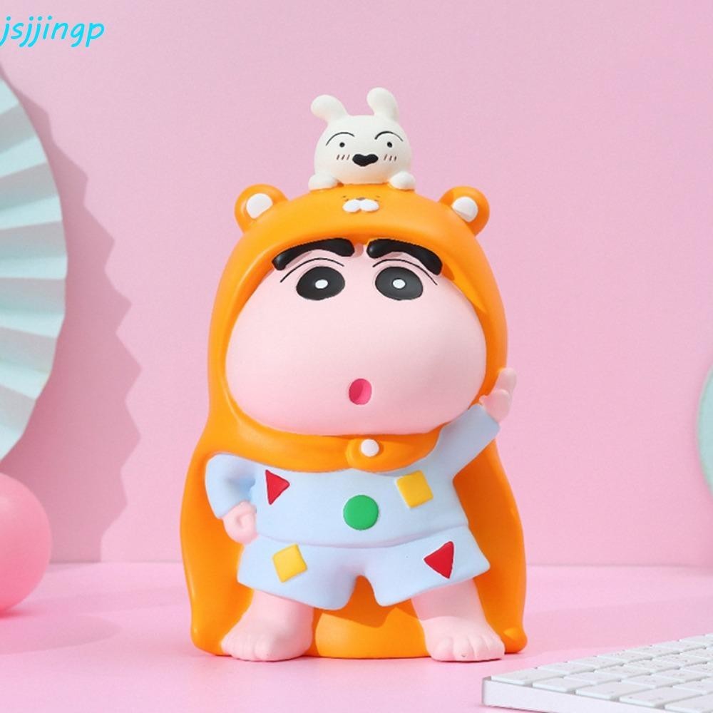 Jsjjingp กระปุกออมสินเครยอนชินจัง,เครยอนชินจังถังออมทรัพย์การ์ตูนกล่องเงิน,ปลอดภัยเงินฝากกล่องตกแต่งความจุขนาดใหญ่รุ่นอะนิเมะเด็กกล่องเก็บเด็ก/เด