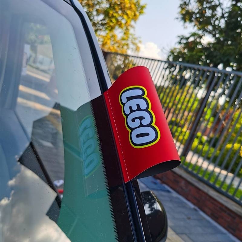 Washed Mark Stick Label Car Label Decoration Logo Lego Stick Label Lego Bumper Stickers Lego Creativ