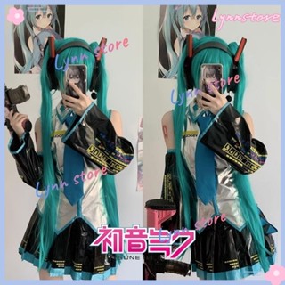 Miku คอสเพลย์เครื่องแต่งกาย HATSUNE MIKU คอสเพลย์ชุด + วิกผม…