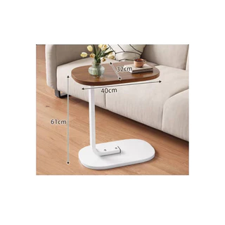 Nano โต๊ะข้างทรงวงรี สไตล์มินิมอล ของแต่งบ้าน เรียบง่าย วางข้างเตียงข้างโซฟา