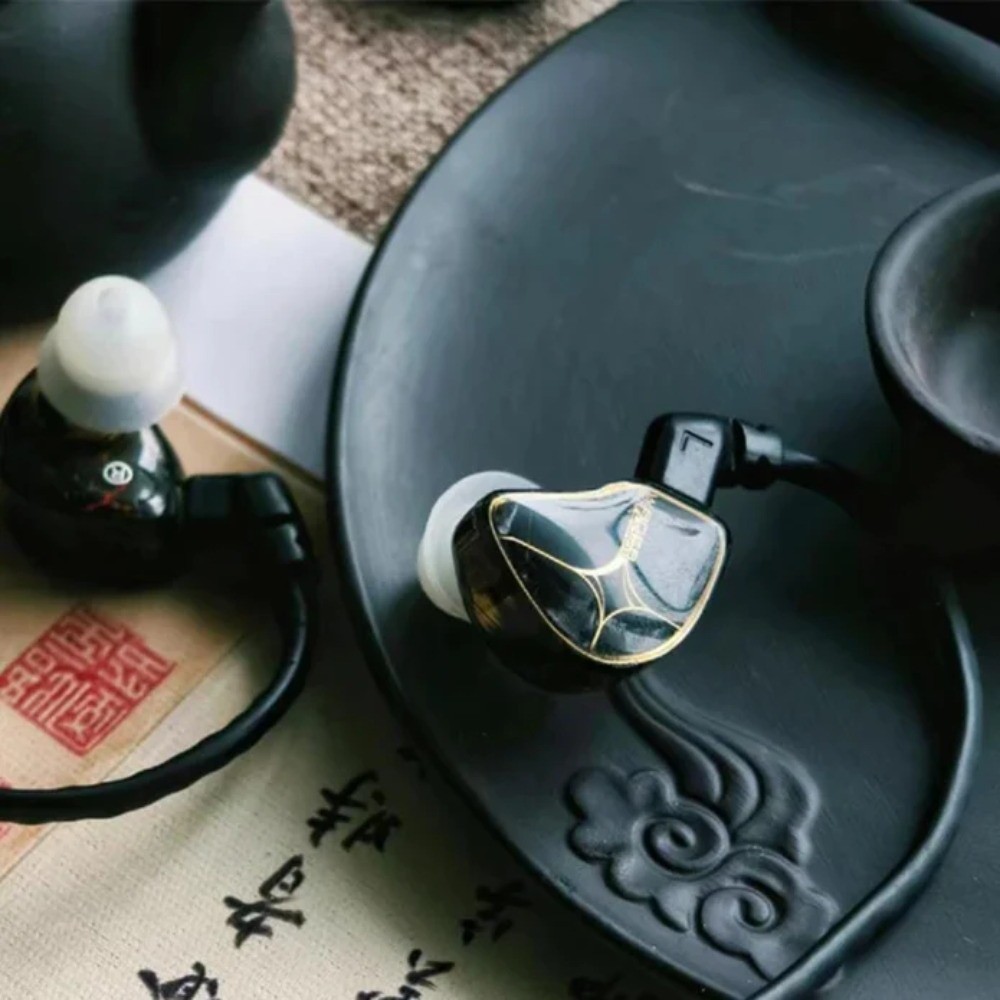 Tangzu Waner SE 10 มม. Dual Dynamic Driver หูฟังชนิดใส่ในหู Wan Er Studio Editon หูฟัง