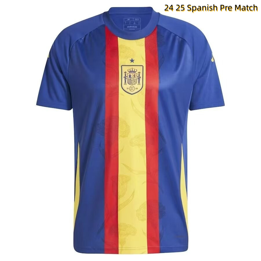 24 25 สเปน Pre Match Training Jersey