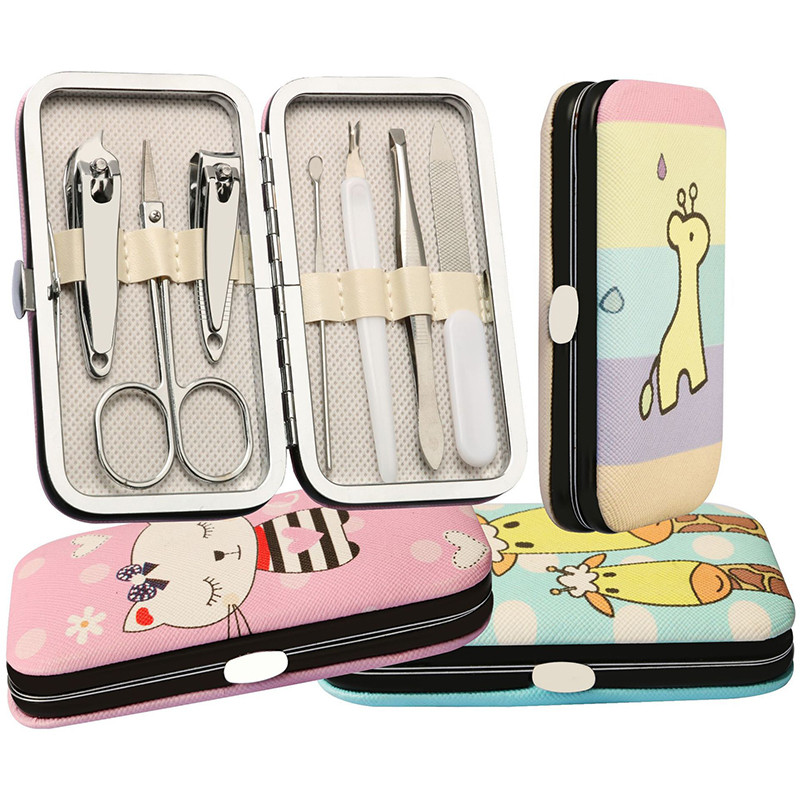 ชุดอุปกรณ์ตัดเล็บ ชุดตัดเล็บ7ชิ้น ชุดกรรไกรตัดเล็บ ชุดตัดแต่งเล็บ ชุดแต่งเล็บ ชุดกรรไกรตัดเล็บแบบพกพา ตัดขนจมูก คุณภาพดี - รูปที่ 6