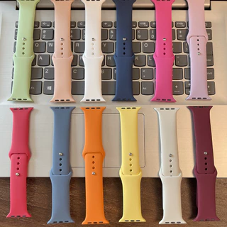สายยางซิลิโคน for Smart Watch iwatch ULTRA 3 2 49มม. Series 11 10 9 8 7 6 5 3 2 SE Iwatch 45 46 44 41 40มม. 42มม. 38มม.