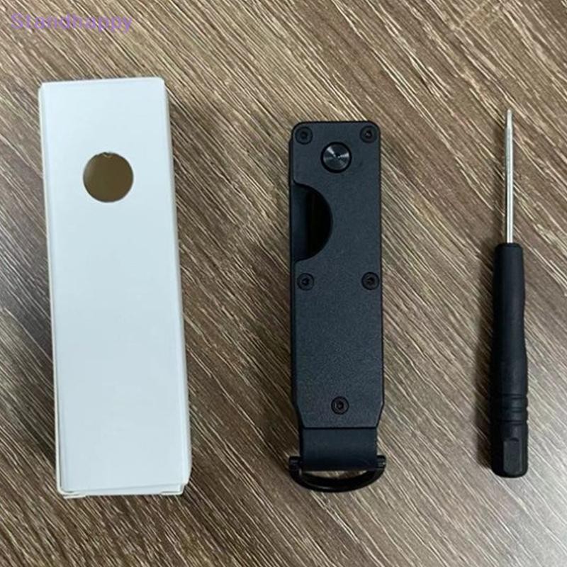 Standhappy New Key Organizer - กระเป๋ากุญแจโลหะขนาดกะทัดรัด Minimalist นวัตกรรม Key Fob สมาร์ทคีย์ Fob ถือ 2-6 คีย์ใหม่