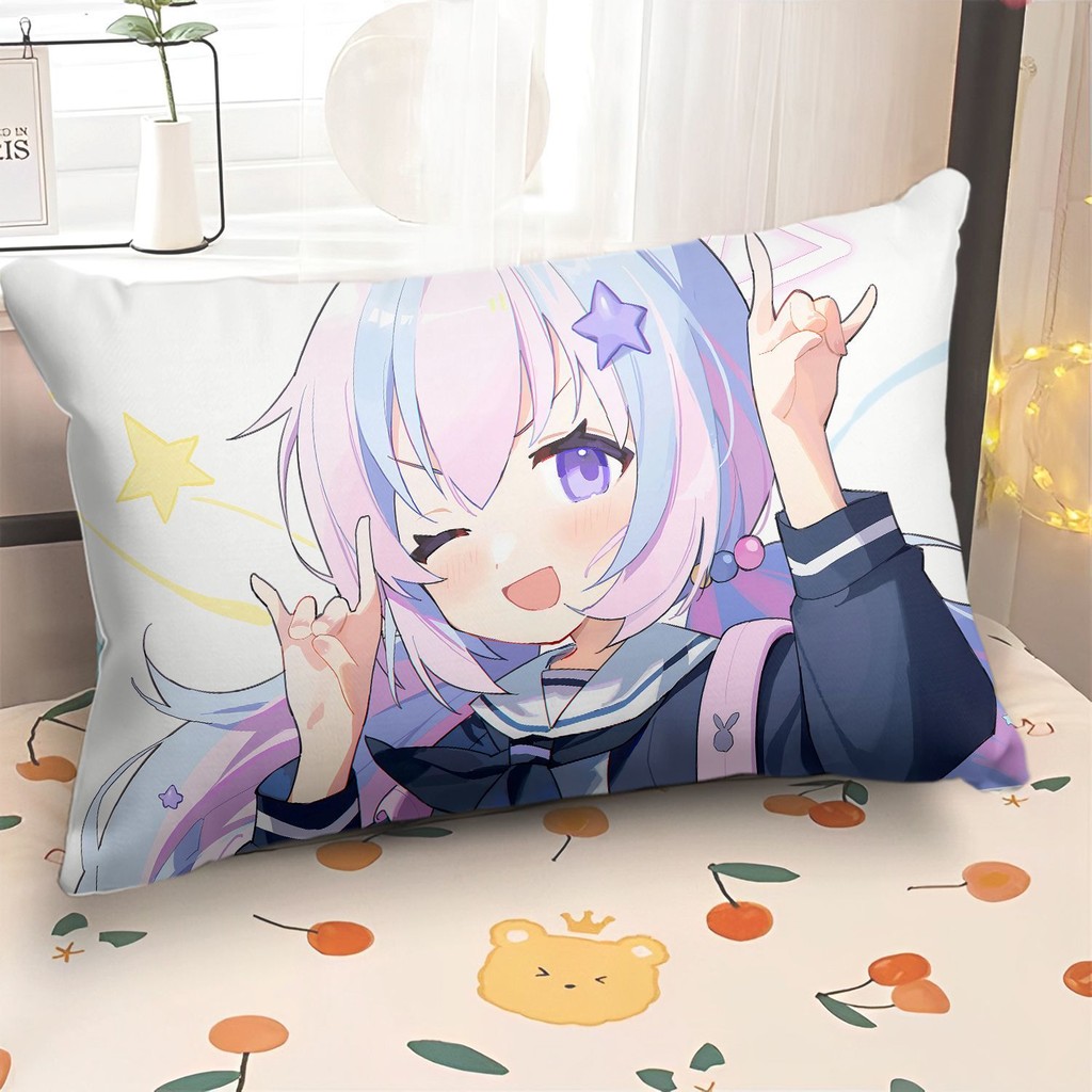 หมอนการ์ตูนอนิเมะ Blue Archive หมอนสองด้านปรับแต่งได้สำหรับหอพัก หมอนเดี่ยวของขวัญสำหรับเพื่อน - รูปที่ 3