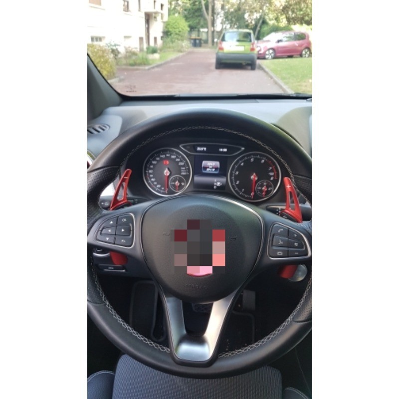 คู่พวงมาลัย Paddle Shifter Shift Paddle Extension อลูมิเนียมสําหรับ Mercedes Benz ABCE GLE Class W176 W205 W246 C117 W218 ราคา ถูกที่สุด ดีลบีเคเค แกลเลอรีภาพที่ 8