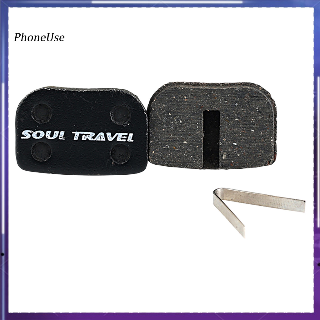 PhoneUse 1 ชุดบางเฉียบผ้าเบรคจักรยาน MTB จักรยานแผ่นดิสก์เบรคชิ้นส่วนจักรยาน Rust-proof สําหรับ FORM