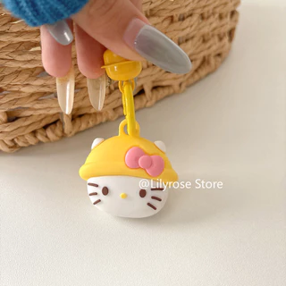 เคสสําหรับ AirTag Apple iTag ฝาครอบตําแหน่ง GPS พร้อมพวงกุญแจซิลิโคนอ่อนนุ่มป้องกันการล่มสลายพร้อมระฆังขนาดเล็กมะเขือเทศน่ารัก