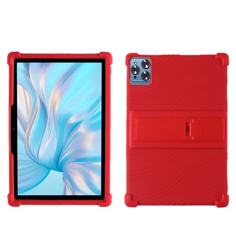 for True Smart Tab 4G E-Biz Pro 10.1 Inch Tablet Case Super Shockproof Soft Silicone Protective Case Stand Cover