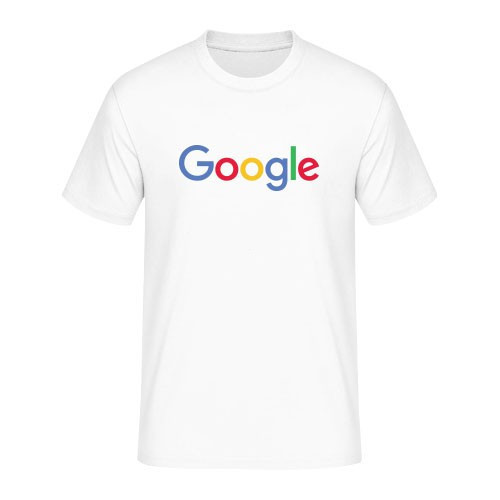 เสื้อยืด Google Microsoft Intel Cotton T Shirt CL-809