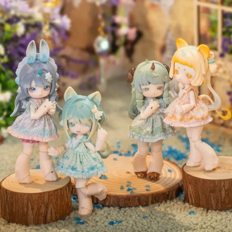 Penny's box Antu น่ารัก BEAST Magic Series blind BOX 1/6 BJD blind BOX ของเล่นรูป Surprise Mystery ก