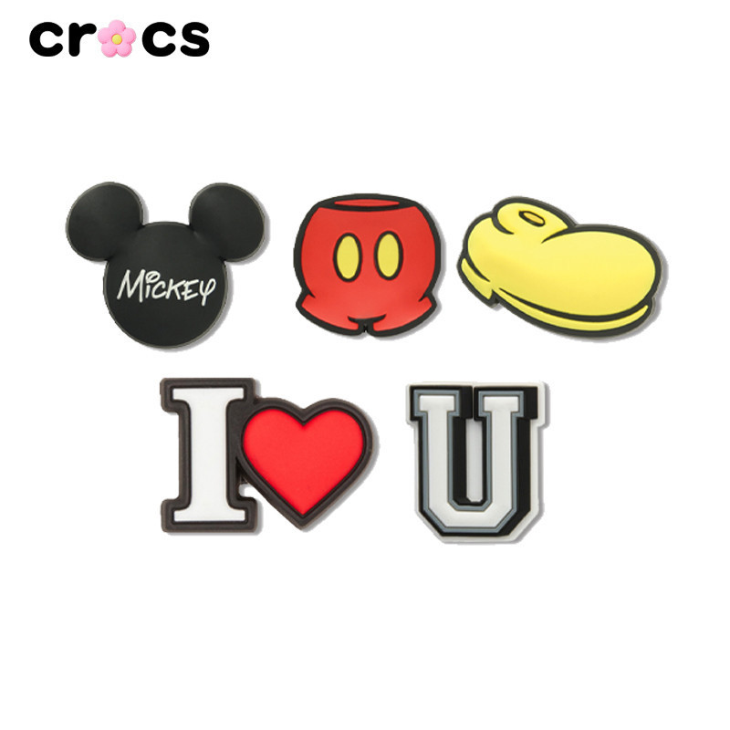 Jibbitz Crocs Mickey Minnie Crocs Jibbitz Jibbitz Set Jibbitz Crocs เกาหลี Jibbitz Crocs ของแทั