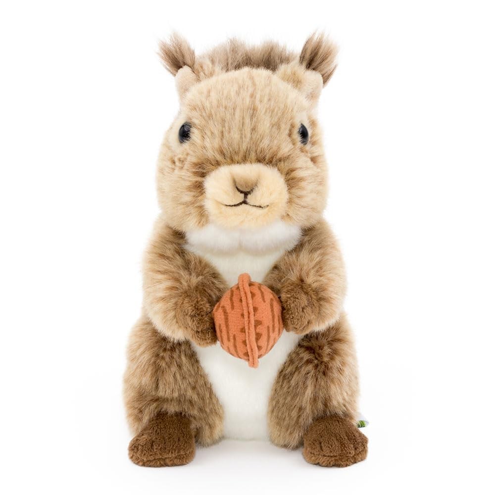 [COLORATA] Calorata Japanese Squirrel (Winter Fur) Plush Toy (Real Animal Baby / Soft Touch) Realist