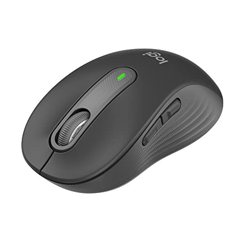 เมาส์ไร้สาย Logitech Signature M650Mgr เงียบ กราไฟท์ บลูทูธ ไม่เข้ากันได้กับ Logi Bolt Unifying ใช้ไ