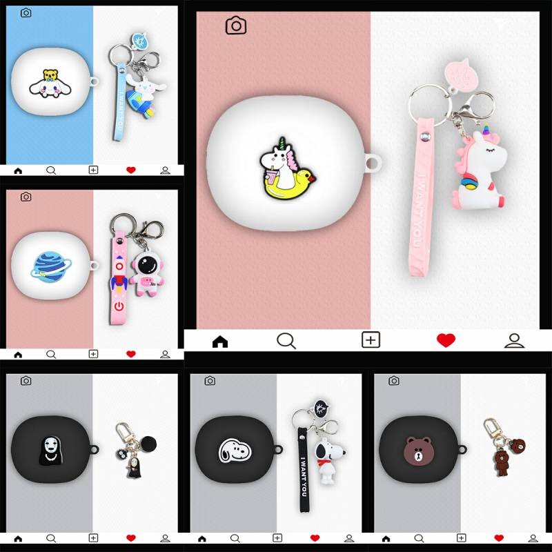 09 SoundPEATS T3 Pro / T3 Pro +/Clip1 /C30 Silicone Protective Case For SoundPEATS T3 Pro