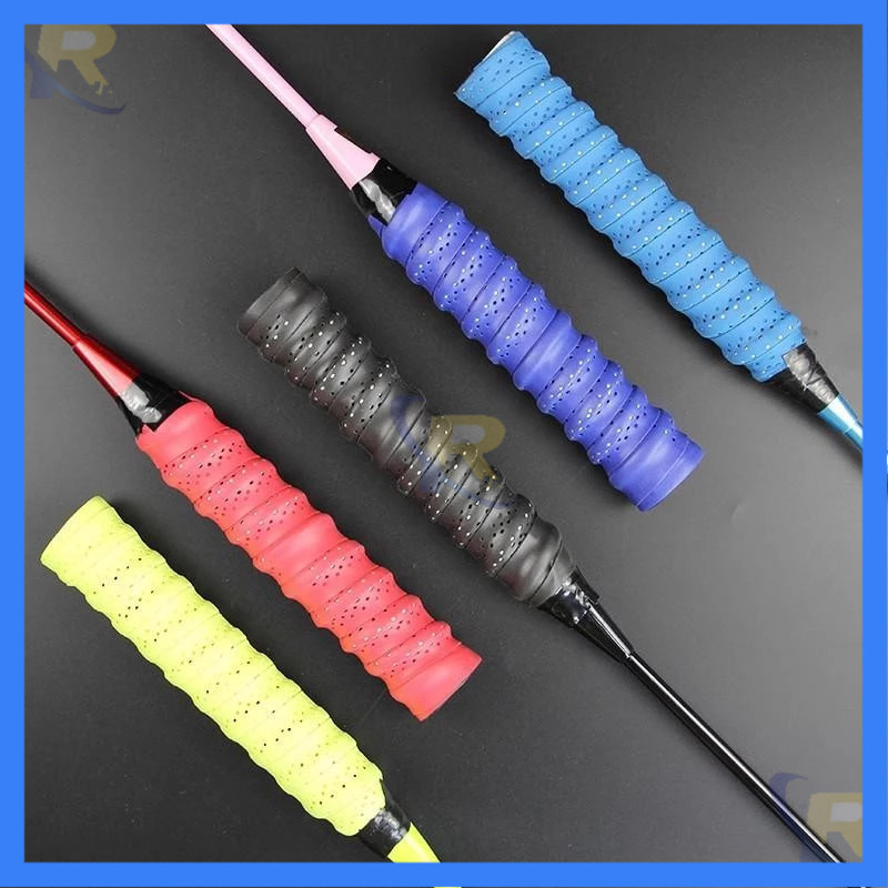 Badminton racket handle tape เทปพันกันลื่น ผ้าพันด้ามไม้แบด เทปพันด้ามจับไม้แบดมินตัน กันลื่นทนทาน