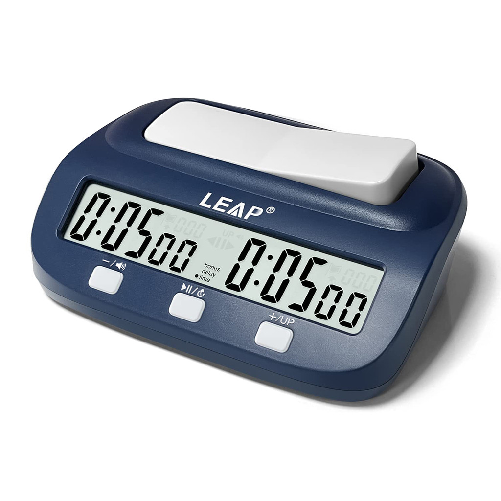 Leap นาฬิกาหมากรุก Digital Chess Timer Professional Chess clock Timer พร้อม Time Bonus และ Delay คุณ