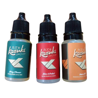 Kauzki ALL10 Guitar Polish Care Kit น้ำยาทำความสะอาดกีตาร์ น้ำยาเช็ดกีตาร์ 3 ขวด ครบเช็ต