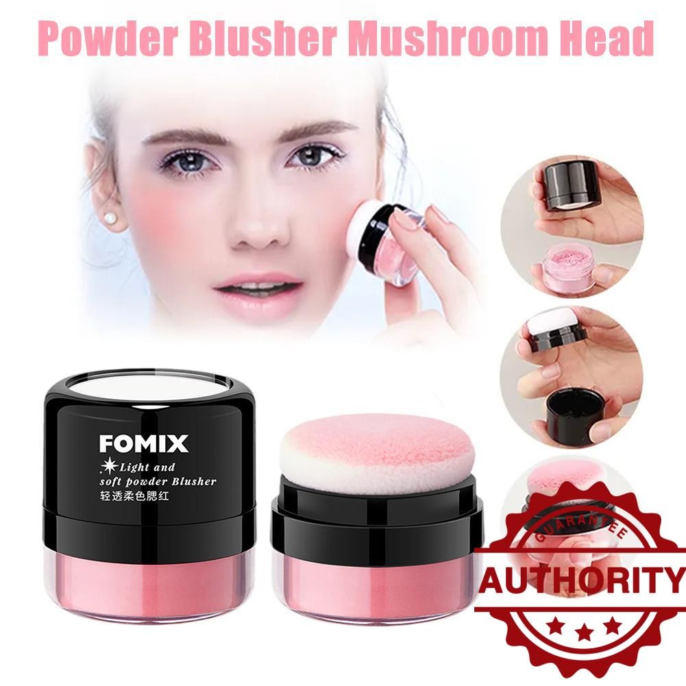 บลัชออนหัวเห็ด Soft Mist Blush Powder เครื่องสําอาง Sweatproof Waterproof Blush G9p2