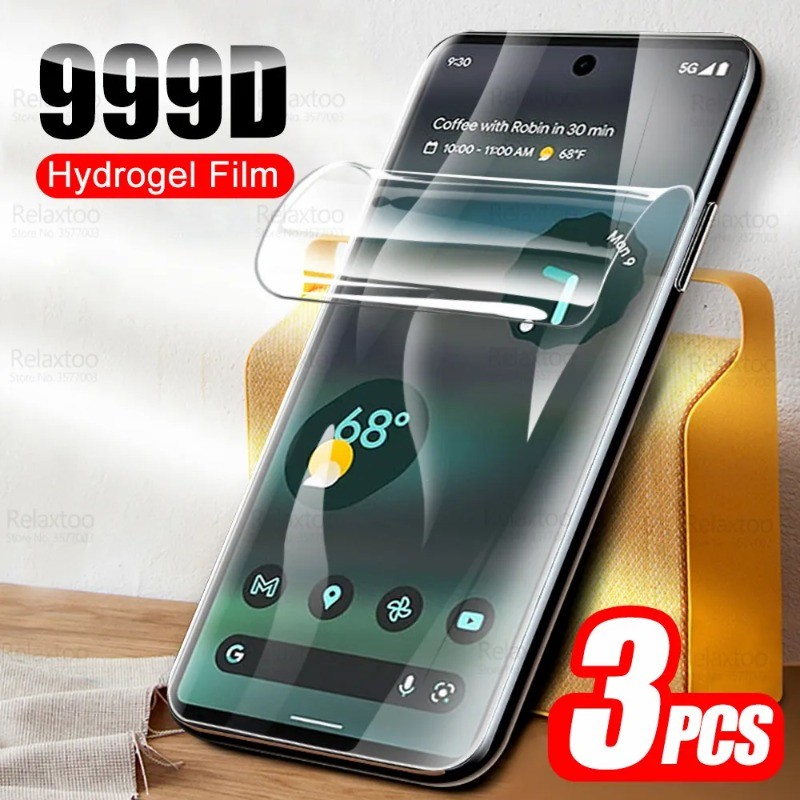 3 ชิ้น 999D Full Cover HD Clear Soft Hydrogel ฟิล์มสําหรับ Infinix หมายเหตุร้อน 50 Pro Plus Zero 40 