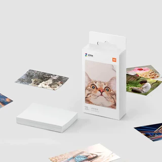 Xiaomi 100% ใหม่ ZINK กระเป๋าเครื่องพิมพ์ 1S กระดาษ Self-กาวพิมพ์ภาพ 50/100pcs แผ่น Xiaomi 3 นิ้ว Mini Pocket Photo Printer กระดาษ