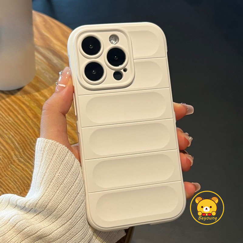 Anti-fall เคสโทรศัพท์กันลื่นสําหรับ Xiaomi 15 14T Pro Poco X7 Pro M7 Pro C75 F6 Pro ปลอกสีทึบ Matte Frosted ซิลิโคนเหลวรวมทุกอย่างป้องกันกรณีปกหลัง