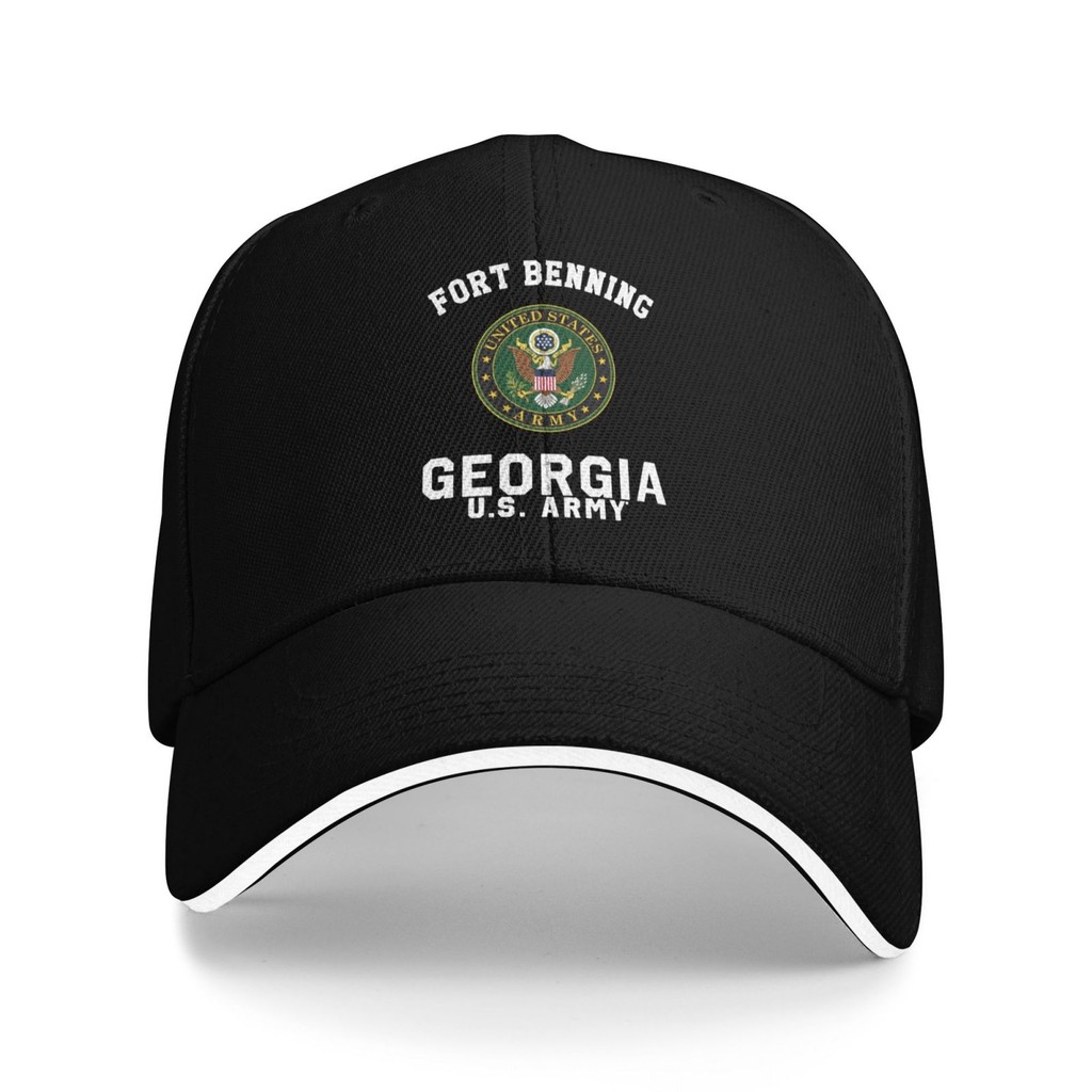 United States Army Fort Benning Georgia ทหารแฟชั่น Hipster หมวกเบสบอล