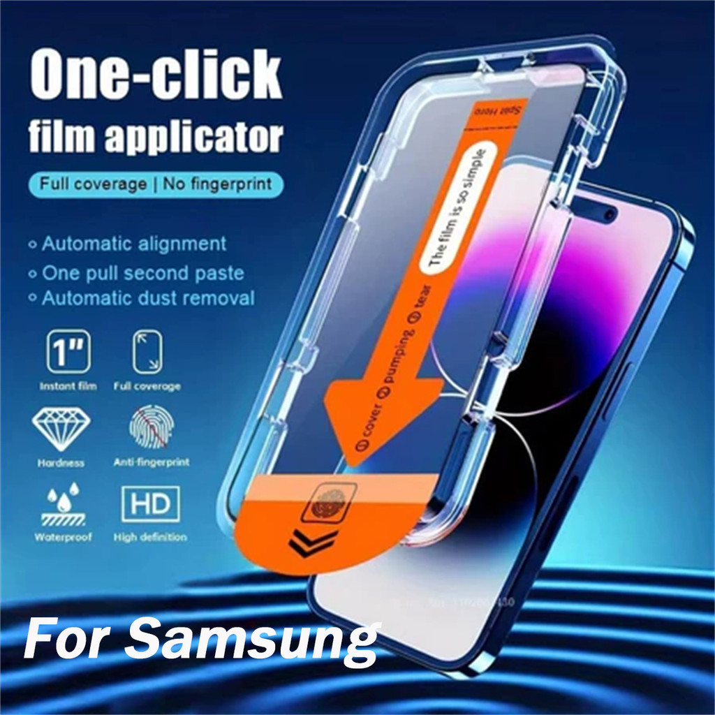 ป้องกันหน้าจอ สำหรับ Samsung A55 A35 A15 A54 A16 A05 A05S A06 A12 A13 A14 A26 A36 A56 S24 FE S23 S25 Ultra กระจกนิรภัย