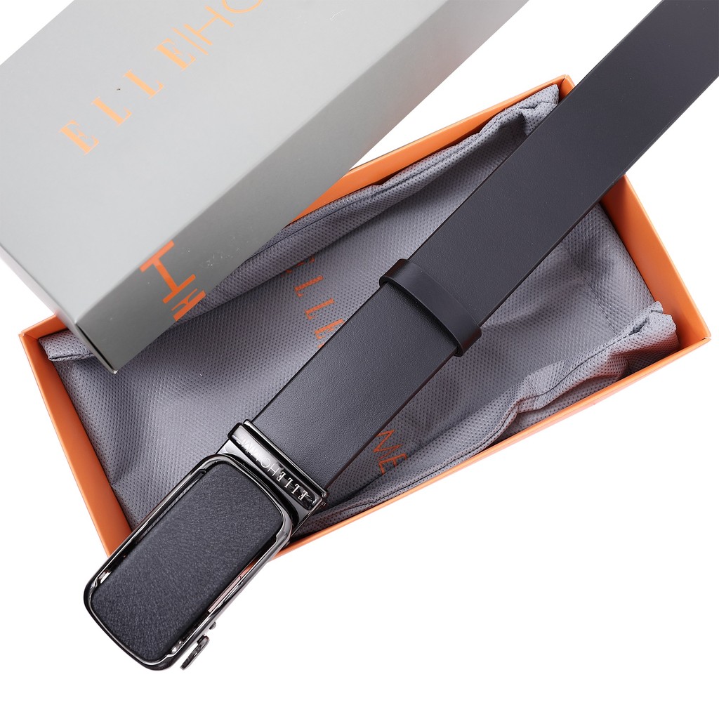 ELLE HOMME เข็มขัดหนังวัวแท้ มีให้เลือก 1 สี รุ่น H84012