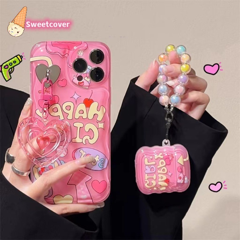 เคสโทรศัพท์มือถือนิ่ม แบบใส พิมพ์ลายกราฟฟิตี้หัวใจน่ารัก สําหรับ iPhone 15 14 13 12 11 Pro Max X Xr Xs Max 7 8 Plus SE2020