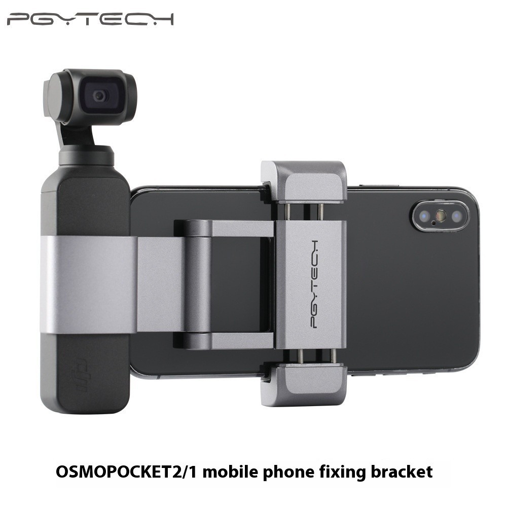 Pgytech อุปกรณ์เสริมขาตั้งกล้อง โลหะผสมอลูมิเนียม สําหรับ DJI OSMO POCKET 2 POCKET