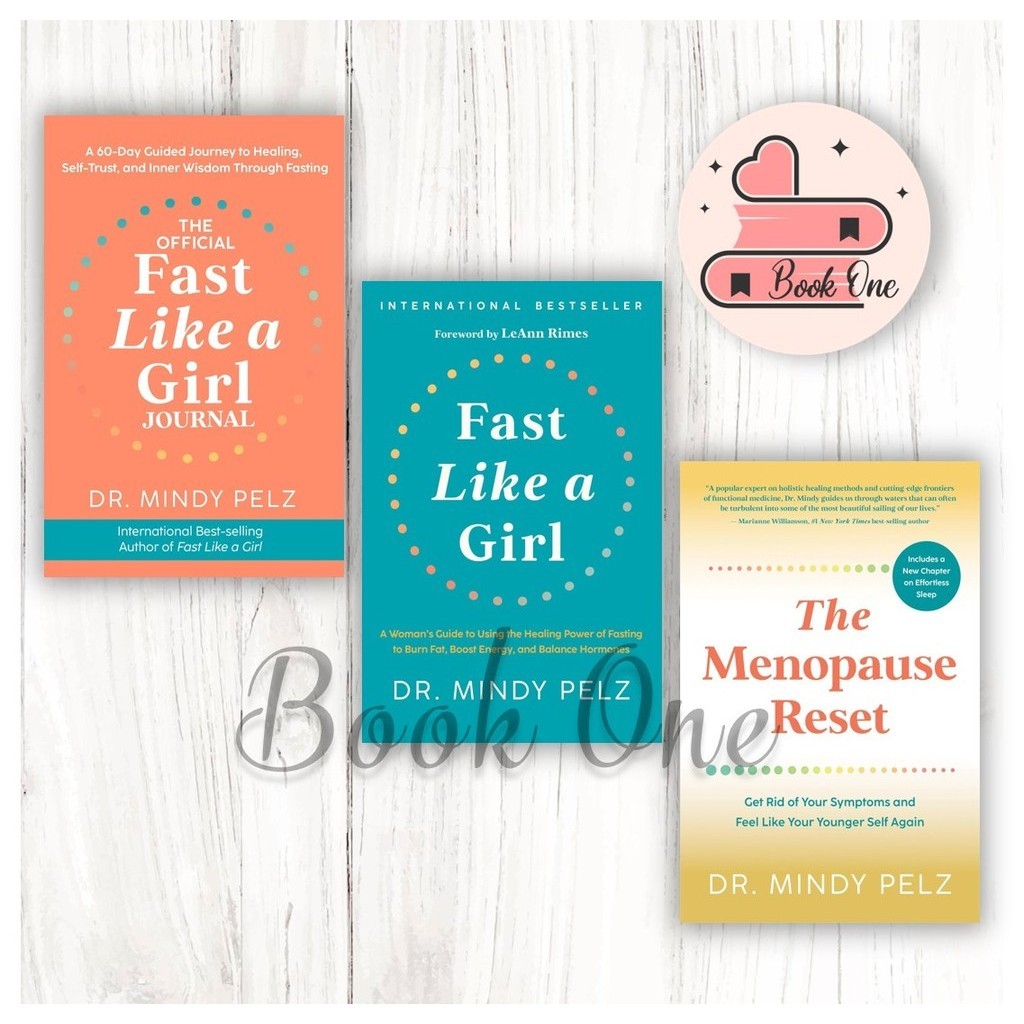 วารสาร The Official Fast Like a Girl แบบเป็นทางการ | เร็วเหมือนเด็กผู้หญิง | Menopause รีเซ็ต - ดร. หนังสือ Mindy Pelz (ภาษาอังกฤษ)