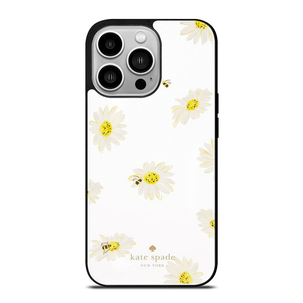 ใหม่ เคสโทรศัพท์มือถือแฟชั่น ลายดอกไม้ KATE SPADE BEE สวยหรู สําหรับ IPhone 15 Pro Max