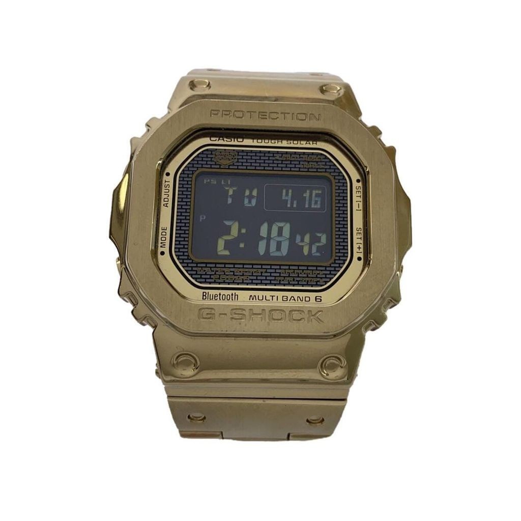 Casio G-Shock Gmw-B5000 นาฬิกาข้อมือดิจิทัล สายสเตนเลส พลังงานแสงอาทิตย์ สําหรับผู้ชาย
