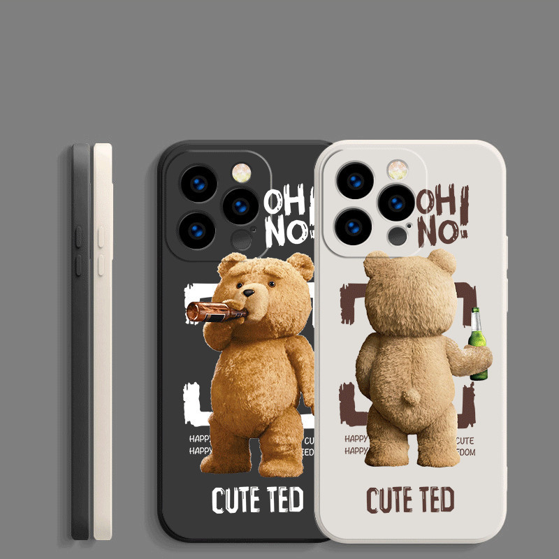 เคสโทรศัพท์มือถือแบบนิ่ม กันกระแทก ลายตุ๊กตาหมี สําหรับ OPPO reno ACE 10X ZOOM Z 2 2Z 2F 3 4 4G 5 PRO 4Z 5Z 4SE 4F 5F reno4Z reno5Z 5G A91 K7 T071TB