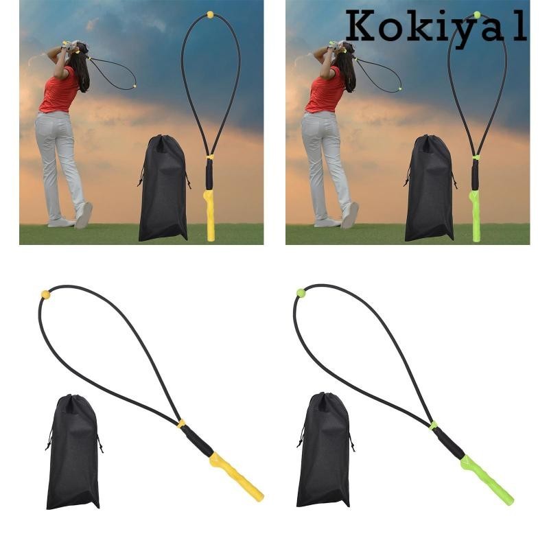 [Kokiya1 ] Golf Swing Golf Swing การออกกําลังกาย Assistance เชือกยางยืด